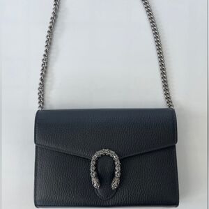 GUCCI | MINI DIONYSUS WALLET ON CHAIN | BLACK